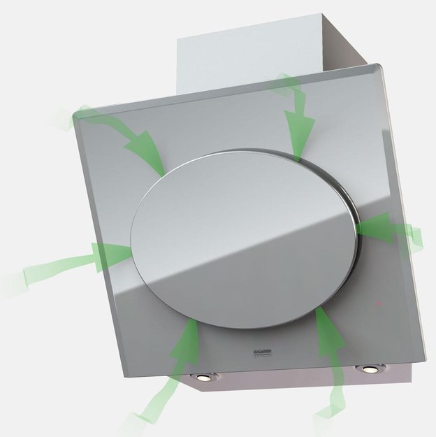 Наклонная вытяжка Krona FUTURO 600 WHITE 3P-S (preview 2)