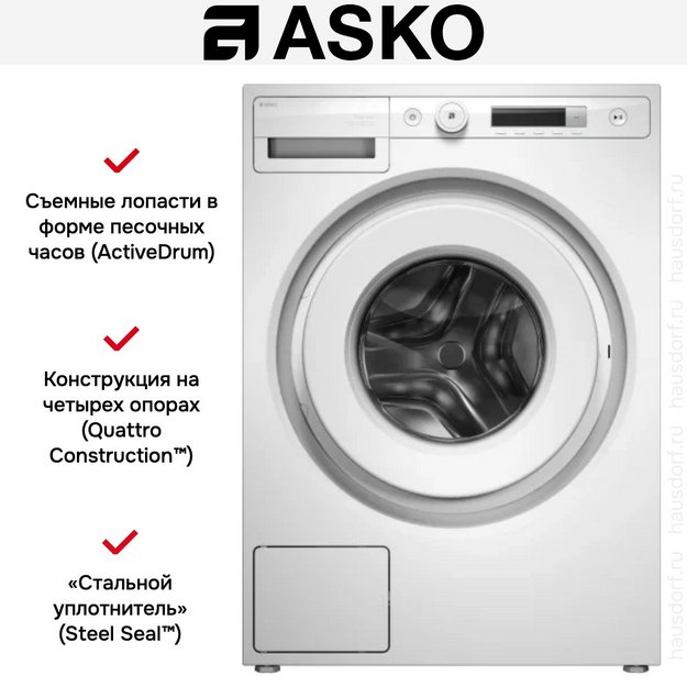 Стиральная машина Asko W1084BW (preview 5)