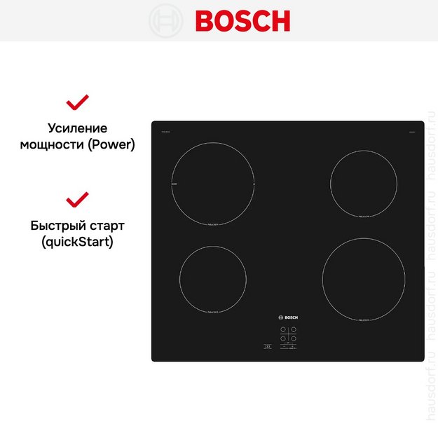 Индукционная варочная панель Bosch PUG61RAA5E (preview 7)