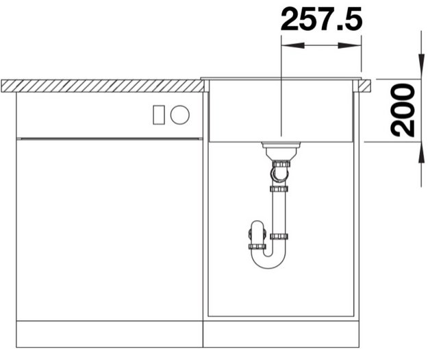 Мойка BLANCO NAYA 5 Silgranit серый беж (фото 5) Мойка BLANCO NAYA 5 Silgranit серый беж (preview 5)