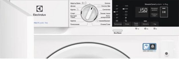 Встраиваемая стиральная машина Electrolux EWN7F447WIP (фото 3) Встраиваемая стиральная машина Electrolux EWN7F447WIP (preview 3)