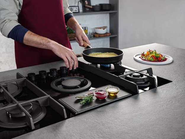 Варочная панель с вытяжкой Elica NIKOLATESLA FLAME EVO BL/A/88 (фото 6) Варочная панель с вытяжкой Elica NIKOLATESLA FLAME EVO BL/A/88 (preview 6)