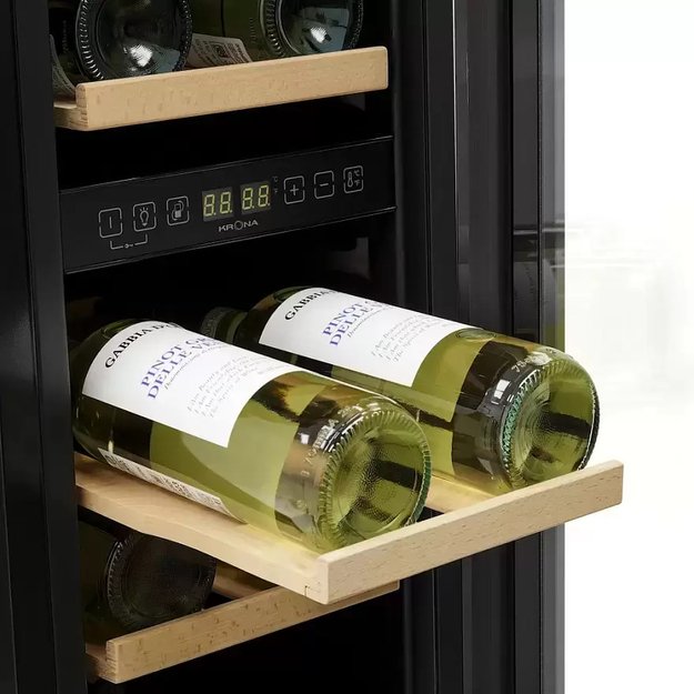 Встраиваемый винный шкаф Krona BADEN 82/17 BL (preview 4)