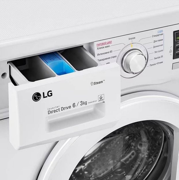 Стирально-сушильная машина LG F1296CDS0X (preview 9)