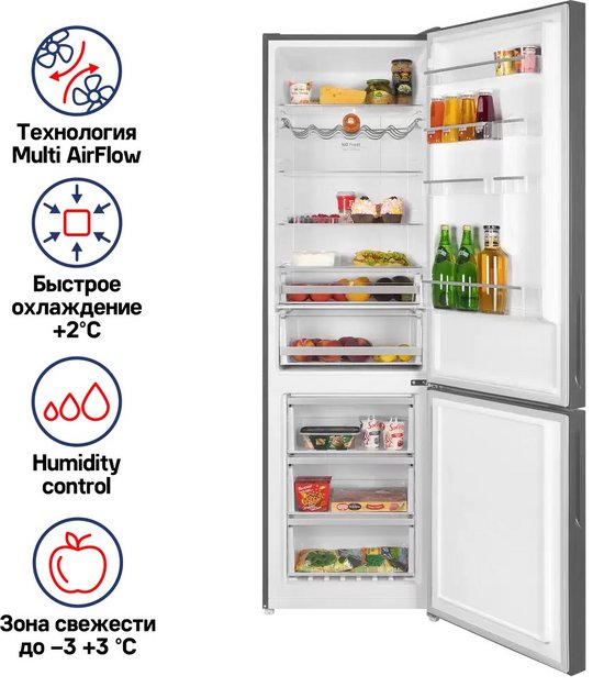 Холодильник Maunfeld MFF200NFSE (preview 2)
