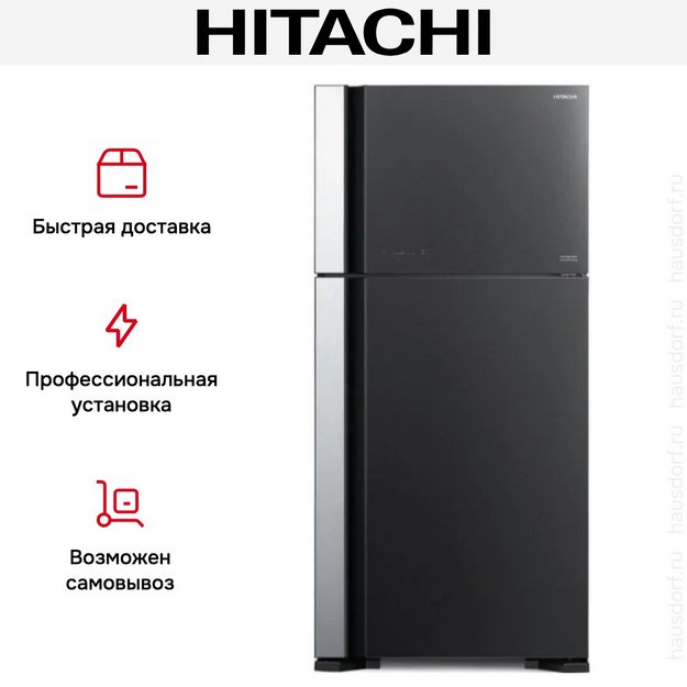 Холодильник Hitachi R-VG 660 PUC7-1 GGR (preview 8)