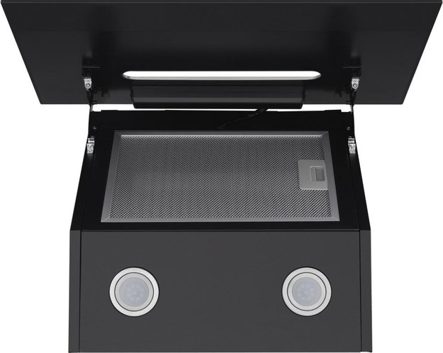 Кухонная вытяжка MAUNFELD Moon 60 черный\вставка сатин (preview 5)