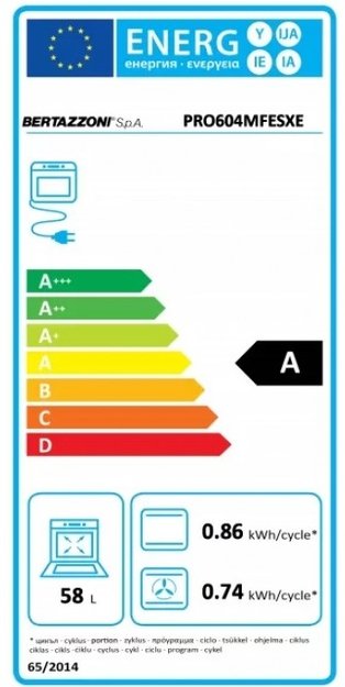 Варочный центр Bertazzoni PRO60 4 MFE S XE (preview 4)