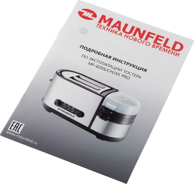 Тостер Maunfeld MF-820CH PRO (фото 15) Тостер Maunfeld MF-820CH PRO (preview 15)
