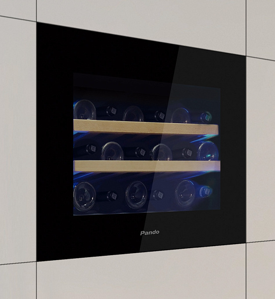 Встраиваемый винный шкаф Pando PVMAVP 45-16CRL W (preview 1)