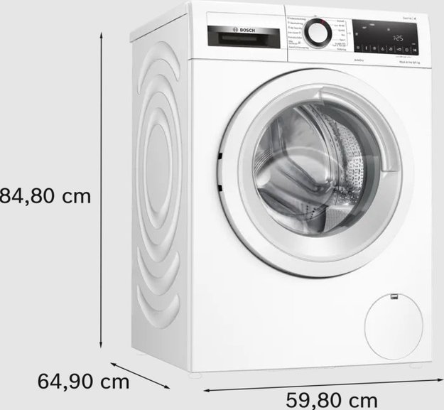 Стирально-сушильная машина Bosch WNA144VLSN (preview 3)