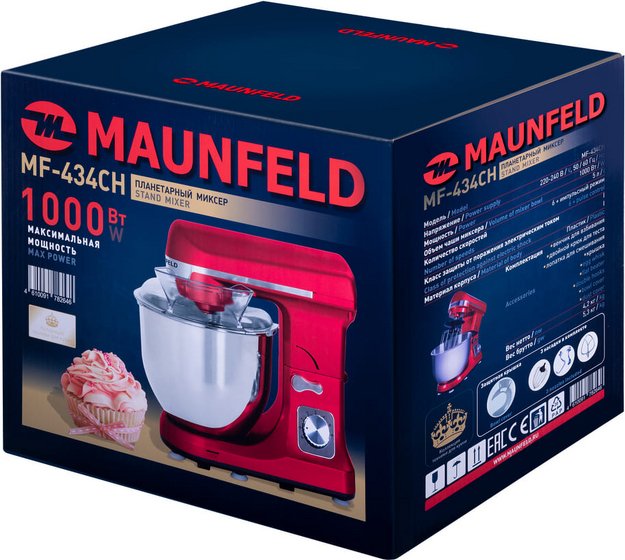 Миксер Maunfeld MF-434CH (фото 9) Миксер Maunfeld MF-434CH (preview 9)