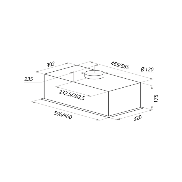 Встраиваемая кухонная вытяжка MAUNFELD Crosby Push 50 нержавеющая сталь (preview 9)