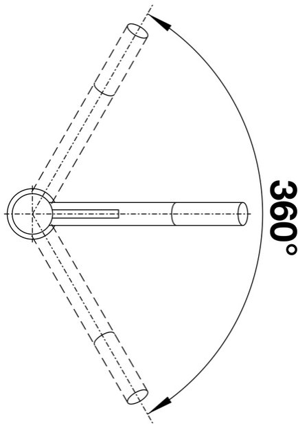 Смеситель Blanco Kano 525033 Silgranit кофе (preview 2)
