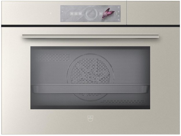 Встраиваемый паровой шкаф V-ZUG CombiSteamer V6000 45M CSM6T-23041 Pearl mirror glass (фото 1) Встраиваемый паровой шкаф V-ZUG CombiSteamer V6000 45M CSM6T-23041 Pearl mirror glass (preview 1)