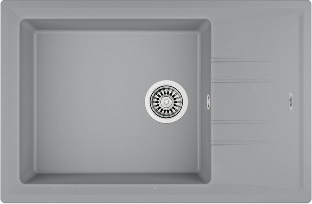 Мойка Teka Stone 60 S-TG 1B 1D metallic grey (preview 1)