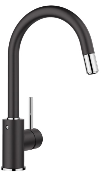 Смеситель Blanco MIDA-S 526146 Silgranit черный (preview 1)