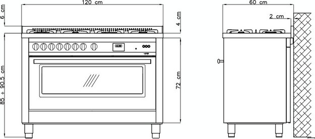 Варочный центр Lofra PG126GVGT/2Ci (preview 6)