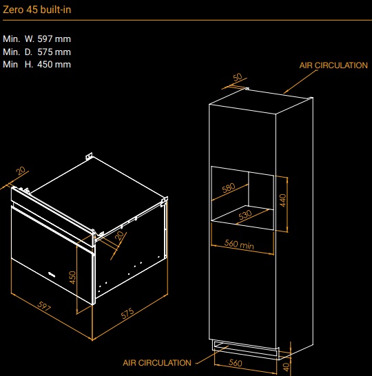 Встроенный вакууматор Irinox Zero 45 HZ452350007 (текстурированная медь/черный) (preview 10)