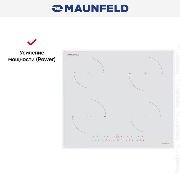 Индукционная варочная панель Maunfeld CVI604EXWH (preview 8)