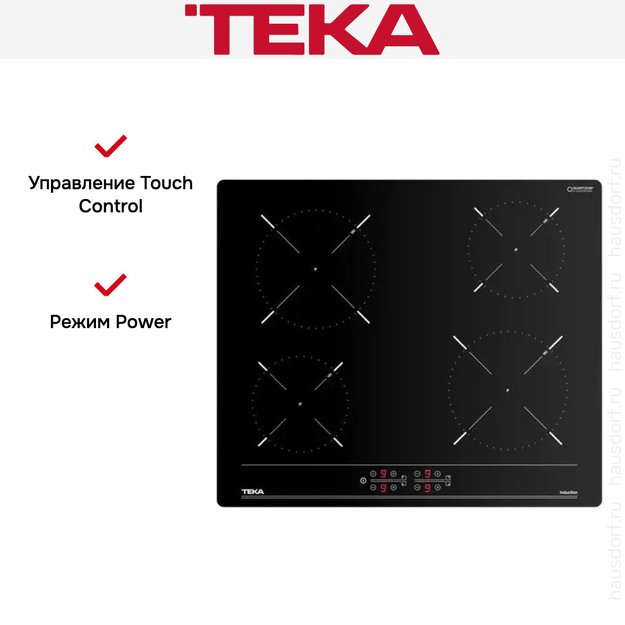 Варочная панель Teka IBC 64000 TTC BLACK (фото 4) Варочная панель Teka IBC 64000 TTC BLACK (preview 4)