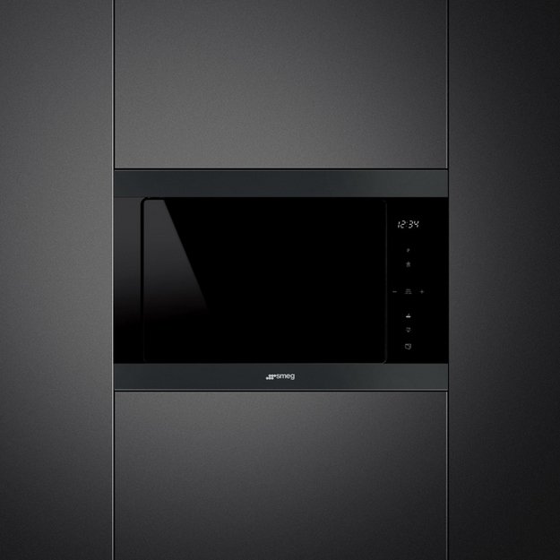 Встраиваемая микроволновая печь Smeg FMI325N (preview 2)