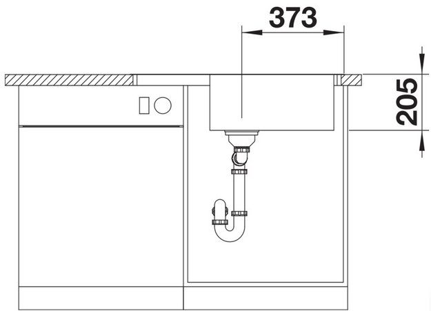 Мойка BLANCO LEMIS XL 6 S-IF Compact нержавеющая сталь (фото 5) Мойка BLANCO LEMIS XL 6 S-IF Compact нержавеющая сталь (preview 5)
