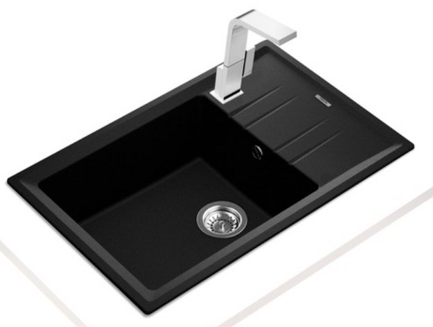 Мойка Teka Stone 60 S-TG 1B 1D Black metallic (preview 2)