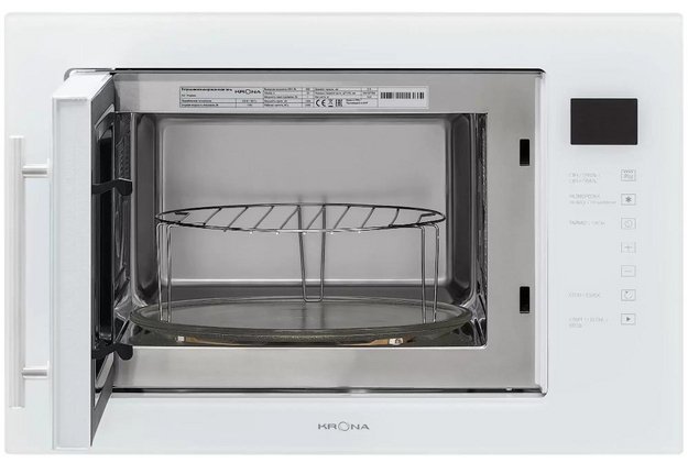 Встраиваемая микроволновая печь KRONA RIFLESSO 60 WH V2 (фото 3) Встраиваемая микроволновая печь KRONA RIFLESSO 60 WH V2 (preview 3)