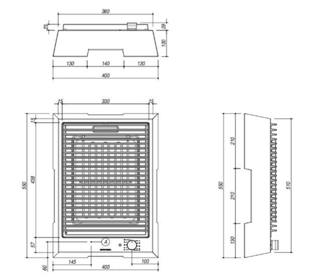 Электрический гриль Barazza Thalas 1PTFBQ (preview 4)