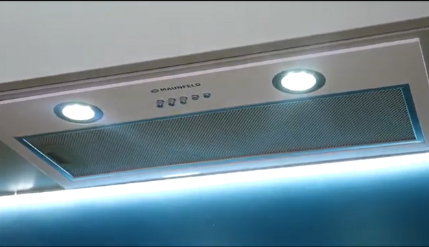 Кухонная вытяжка MAUNFELD Ouse Glass 50 C черный (video 1)