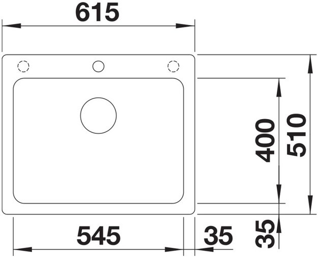 Мойка BLANCO NAYA 6 Silgranit серый беж (фото 5) Мойка BLANCO NAYA 6 Silgranit серый беж (preview 5)