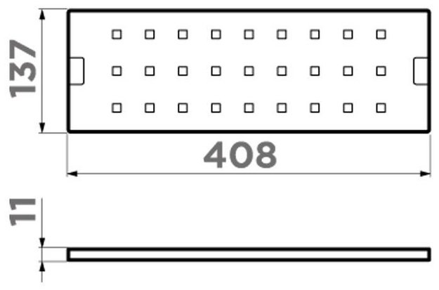 Подставка-сушка для посуды Omoikiri FP-01 PRO BL Matt (preview 2)