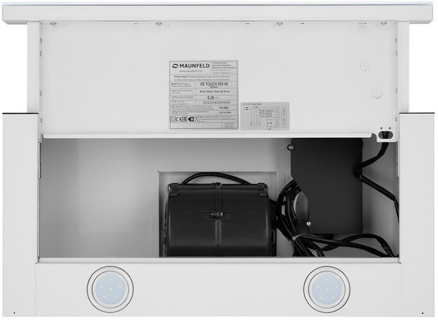 Встраиваемая вытяжка Maunfeld VS Touch 850 60 White (preview 9)