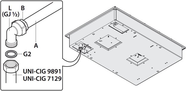 Газовая варочная панель Barazza 1PBF74 (preview 3)
