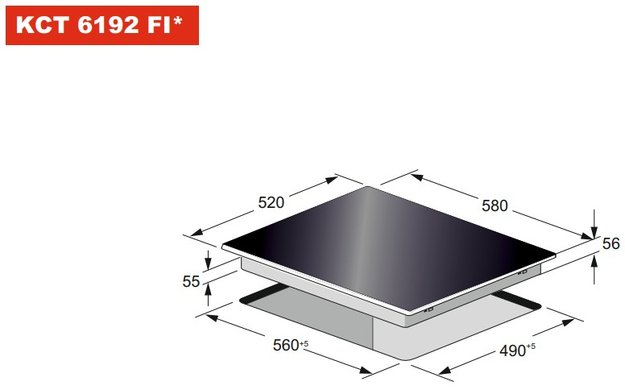 Варочная панель Kaiser KCT 6192 FI RotEm (preview 5)