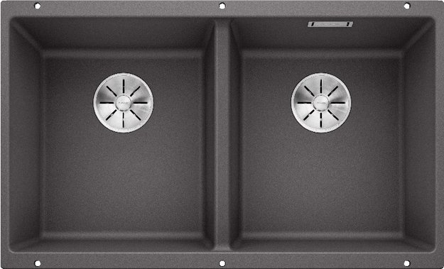 Мойка BLANCO SUBLINE 350/350-U Silgranit темная скала (фото 1) Мойка BLANCO SUBLINE 350/350-U Silgranit темная скала (preview 1)