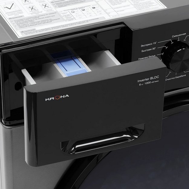 Стиральная машина KRONA RHENE GREY 1000 6K WM (preview 6)