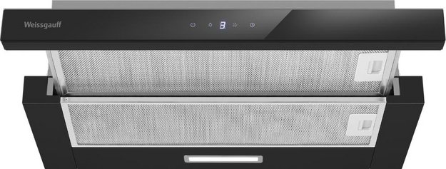 Встраиваемая вытяжка Weissgauff TEL 600 2M Touch Black Glass (preview 4)