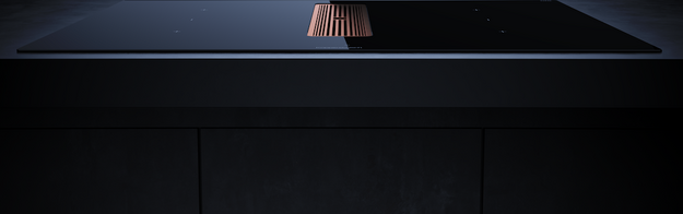 Индукционная варочная панель с вытяжкой Kuppersbusch KMI 8350.0 SR Copper (preview 4)