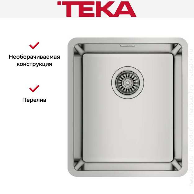 Мойка Teka BE LINEA RS15 34.40 POLISHED (preview 4)