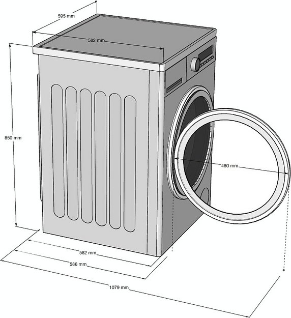 Стирально-сушильная машина Korting KWD 60DS12106 (preview 3)