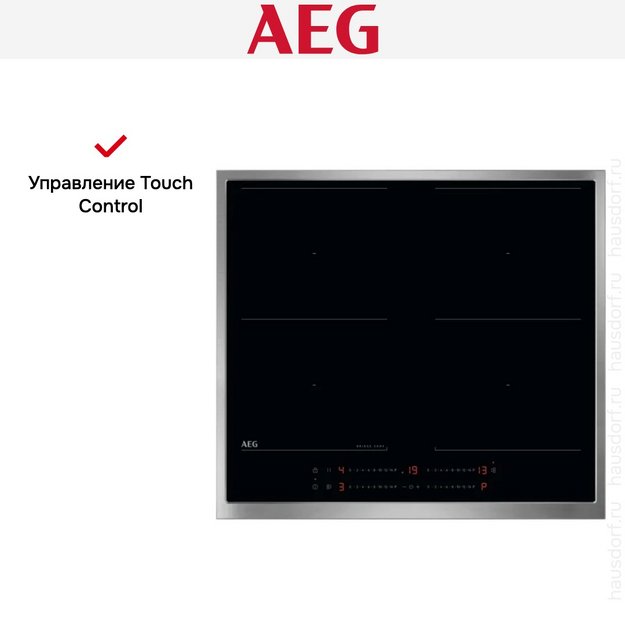 Варочная панель AEG TO64IM00XB (фото 4) Варочная панель AEG TO64IM00XB (preview 4)