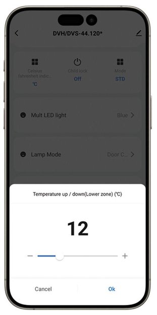 Встраиваемый винный шкаф Dunavox DVN-44.120DB.TO (preview 3)