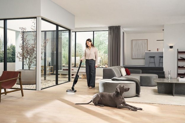 Пылесос Miele SWDL0 Triflex HX3 для уборки шерсти животных Обсидиановый черный (Cat&Dog Obsidian black) (preview 3)