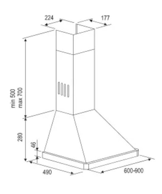 Вытяжка Kuppersberg Amphora 90 X 4PB (фото 2) Вытяжка Kuppersberg Amphora 90 X 4PB (preview 2)