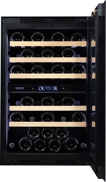 Встраиваемый винный шкаф Dunavox DVS-44.120DC (фото 3) Встраиваемый винный шкаф Dunavox DVS-44.120DC (preview 3)
