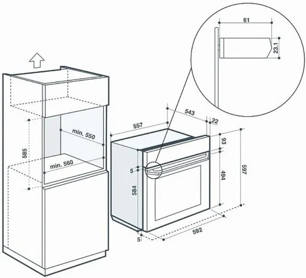 Духовой шкаф De Dietrich DOR4747X (preview 2)