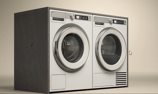 Сушильная машина Asko T709HUW (video 2)