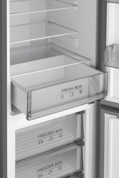 Отдельностоящий холодильник с инвертором Weissgauff WRK 185 Total NoFrost Inverter Inox (preview 8)